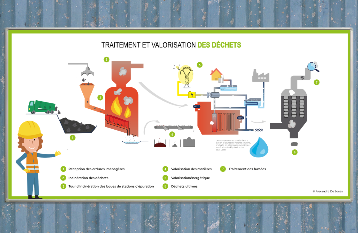 Panneaux sur mesure pour la signalisation et la formation