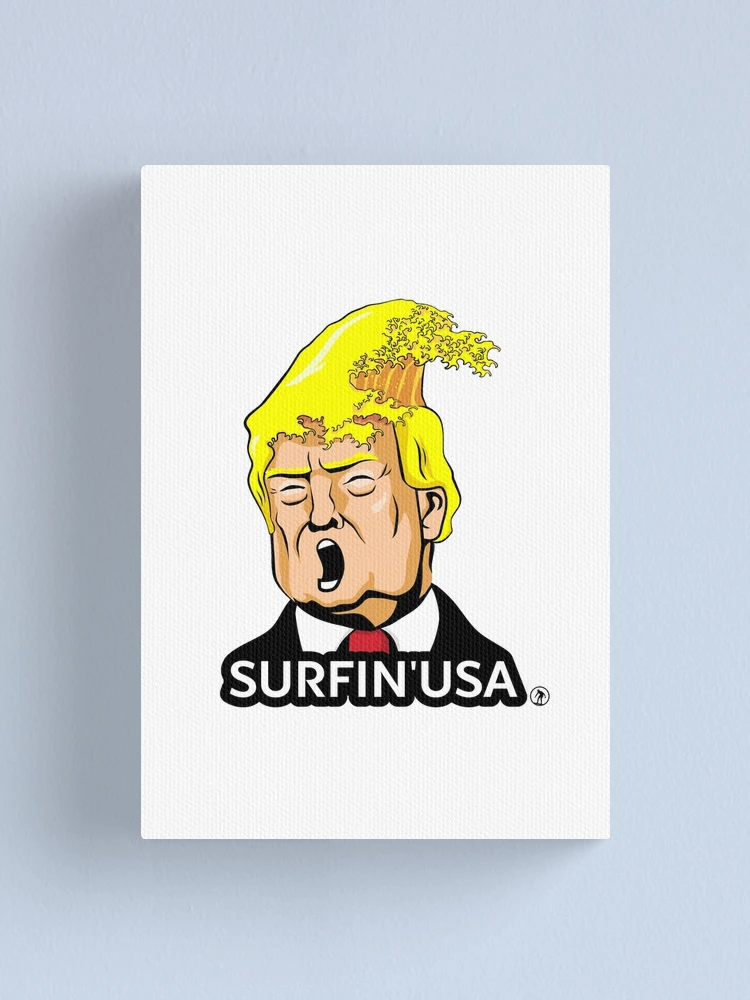 Illustration humoristique avec Donald Trump